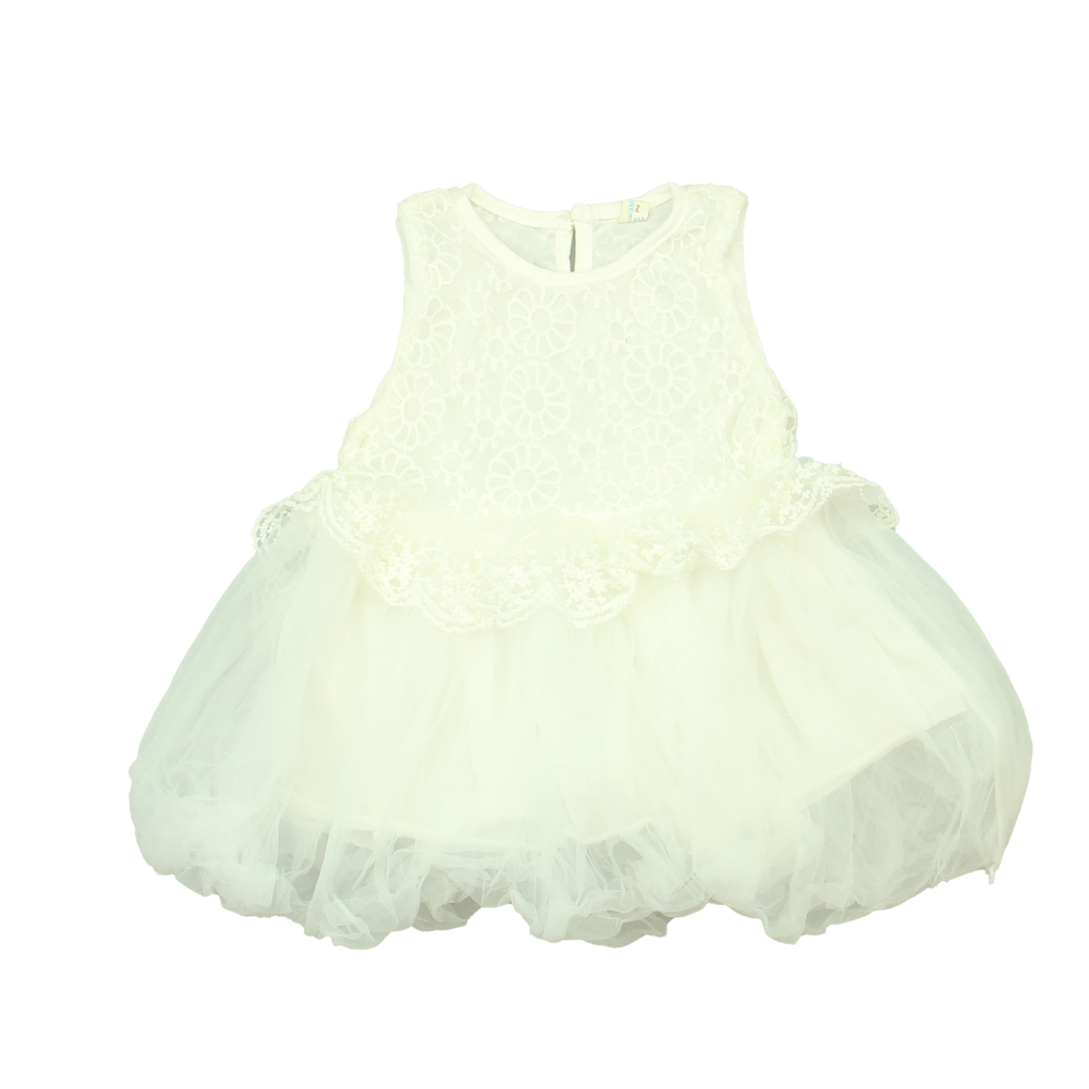 Unknown Brand Girls White Special Occasion Dress size: 18-24 Months